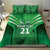 Pakistan Cricket Custom Bedding Set The Green Shirts with Sporty Pattern LT9 - Wonder Print Shop