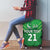 Pakistan Cricket Custom Luggage Cover The Green Shirts with Sporty Pattern - Wonder Print Shop