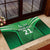 Pakistan Cricket Custom Rubber Doormat The Green Shirts with Sporty Pattern - Wonder Print Shop