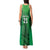 Pakistan Cricket Custom Tank Maxi Dress The Green Shirts with Sporty Pattern - Wonder Print Shop