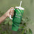 Pakistan Cricket Custom Tumbler With Handle The Green Shirts with Sporty Pattern - Wonder Print Shop