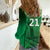 Pakistan Cricket Custom Women Casual Shirt The Green Shirts with Sporty Pattern - Wonder Print Shop