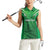 Pakistan Cricket Custom Women Sleeveless Polo Shirt The Green Shirts with Sporty Pattern - Wonder Print Shop