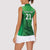 Pakistan Cricket Custom Women Sleeveless Polo Shirt The Green Shirts with Sporty Pattern - Wonder Print Shop