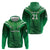 Pakistan Cricket Custom Zip Hoodie The Green Shirts with Sporty Pattern - Wonder Print Shop