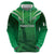 Pakistan Cricket Custom Zip Hoodie The Green Shirts with Sporty Pattern - Wonder Print Shop