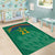 South Africa Cricket Custom Area Rug Proteas Green LT9 - Wonder Print Shop