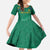 South Africa Cricket Custom Family Matching Puletasi and Hawaiian Shirt Proteas Green - Wonder Print Shop