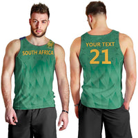 South Africa Cricket Custom Men Tank Top Proteas Green - Wonder Print Shop