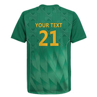 South Africa Cricket Custom Rugby Jersey Proteas Green - Wonder Print Shop
