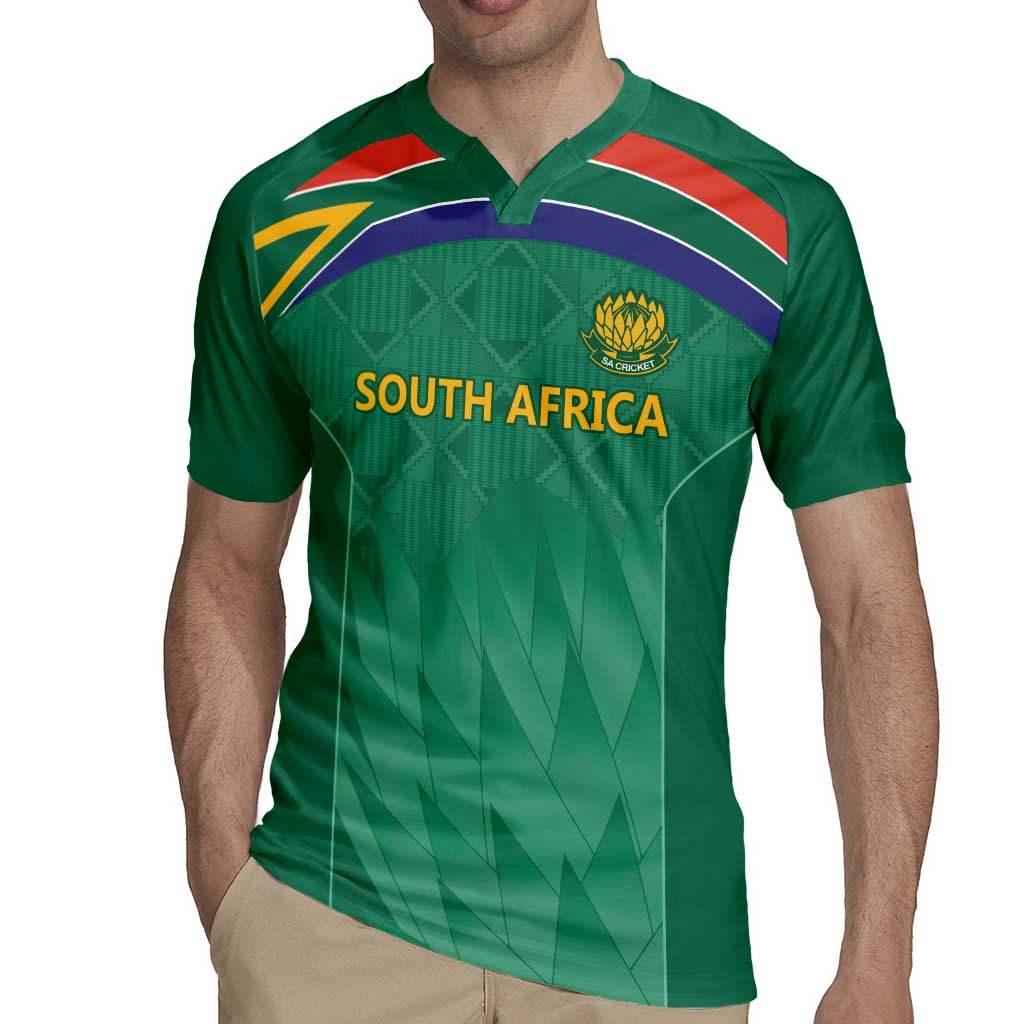 South Africa Cricket Custom Rugby Jersey Proteas Green - Wonder Print Shop