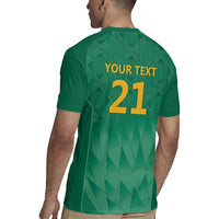 South Africa Cricket Custom Rugby Jersey Proteas Green - Wonder Print Shop