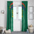 South Africa Cricket Custom Window Curtain Proteas Green - Wonder Print Shop