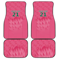 South Africa Cricket Custom Car Mats Proteas Pink LT9 - Wonder Print Shop