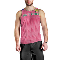 South Africa Cricket Custom Men Tank Top Proteas Pink - Wonder Print Shop