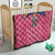 South Africa Cricket Custom Quilt Proteas Pink - Wonder Print Shop