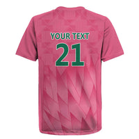 South Africa Cricket Custom Rugby Jersey Proteas Pink - Wonder Print Shop