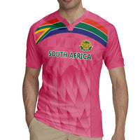 South Africa Cricket Custom Rugby Jersey Proteas Pink - Wonder Print Shop