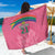 South Africa Cricket Custom Sarong Proteas Pink - Wonder Print Shop