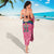 South Africa Cricket Custom Sarong Proteas Pink - Wonder Print Shop