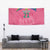 South Africa Cricket Custom Tapestry Proteas Pink - Wonder Print Shop