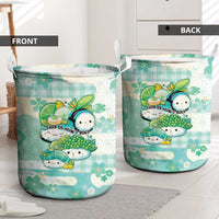 Japanese Kawaii Sushi Laundry Basket Green Wagara Palaka This Is How I Roll - Wonder Print Shop