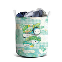 Japanese Kawaii Sushi Laundry Basket Green Wagara Palaka This Is How I Roll - Wonder Print Shop