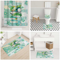 Japanese Kawaii Sushi Bathroom Set Green Wagara Palaka This Is How I Roll - Wonder Print Shop