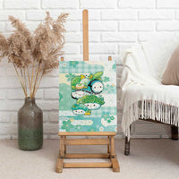 Japanese Kawaii Sushi Canvas Wall Art Green Wagara Palaka This Is How I Roll - Wonder Print Shop