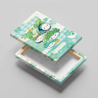 Japanese Kawaii Sushi Canvas Wall Art Green Wagara Palaka This Is How I Roll - Wonder Print Shop