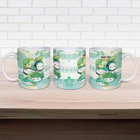 Personalized Japanese Kawaii Sushi Ceramic Mug Green Wagara Palaka This Is How I Roll - Wonder Print Shop