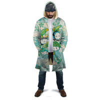 Personalized Japanese Kawaii Sushi Cloak Green Wagara Palaka This Is How I Roll - Wonder Print Shop