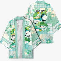 Personalized Japanese Kawaii Sushi Kimono Green Wagara Palaka This Is How I Roll - Wonder Print Shop