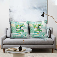 Japanese Kawaii Sushi Pillow Cover Green Wagara Palaka This Is How I Roll - Wonder Print Shop