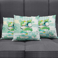 Japanese Kawaii Sushi Pillow Cover Green Wagara Palaka This Is How I Roll - Wonder Print Shop