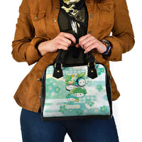 Japanese Kawaii Sushi Shoulder Handbag Green Wagara Palaka This Is How I Roll - Wonder Print Shop
