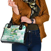 Japanese Kawaii Sushi Shoulder Handbag Green Wagara Palaka This Is How I Roll - Wonder Print Shop