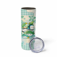 Personalized Japanese Kawaii Sushi Skinny Tumbler Green Wagara Palaka This Is How I Roll - Wonder Print Shop