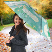 Japanese Kawaii Sushi Umbrella Green Wagara Palaka This Is How I Roll - Wonder Print Shop
