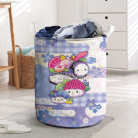 Japanese Kawaii Sushi Laundry Basket Blue Wagara Palaka This Is How I Roll - Wonder Print Shop