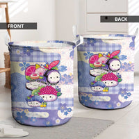 Japanese Kawaii Sushi Laundry Basket Blue Wagara Palaka This Is How I Roll - Wonder Print Shop