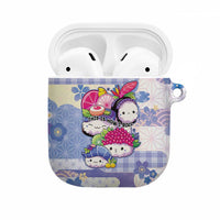 Japanese Kawaii Sushi AirPods Case Blue Wagara Palaka This Is How I Roll - Wonder Print Shop