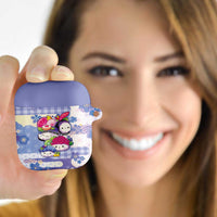 Japanese Kawaii Sushi AirPods Case Blue Wagara Palaka This Is How I Roll - Wonder Print Shop