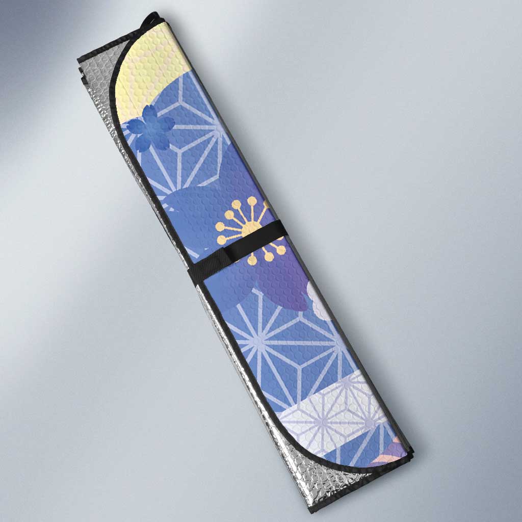 Japanese Kawaii Sushi Auto Sun Shade Blue Wagara Palaka This Is How I Roll - Wonder Print Shop