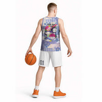 Personalized Japanese Kawaii Sushi Basketball Jersey Blue Wagara Palaka This Is How I Roll - Wonder Print Shop