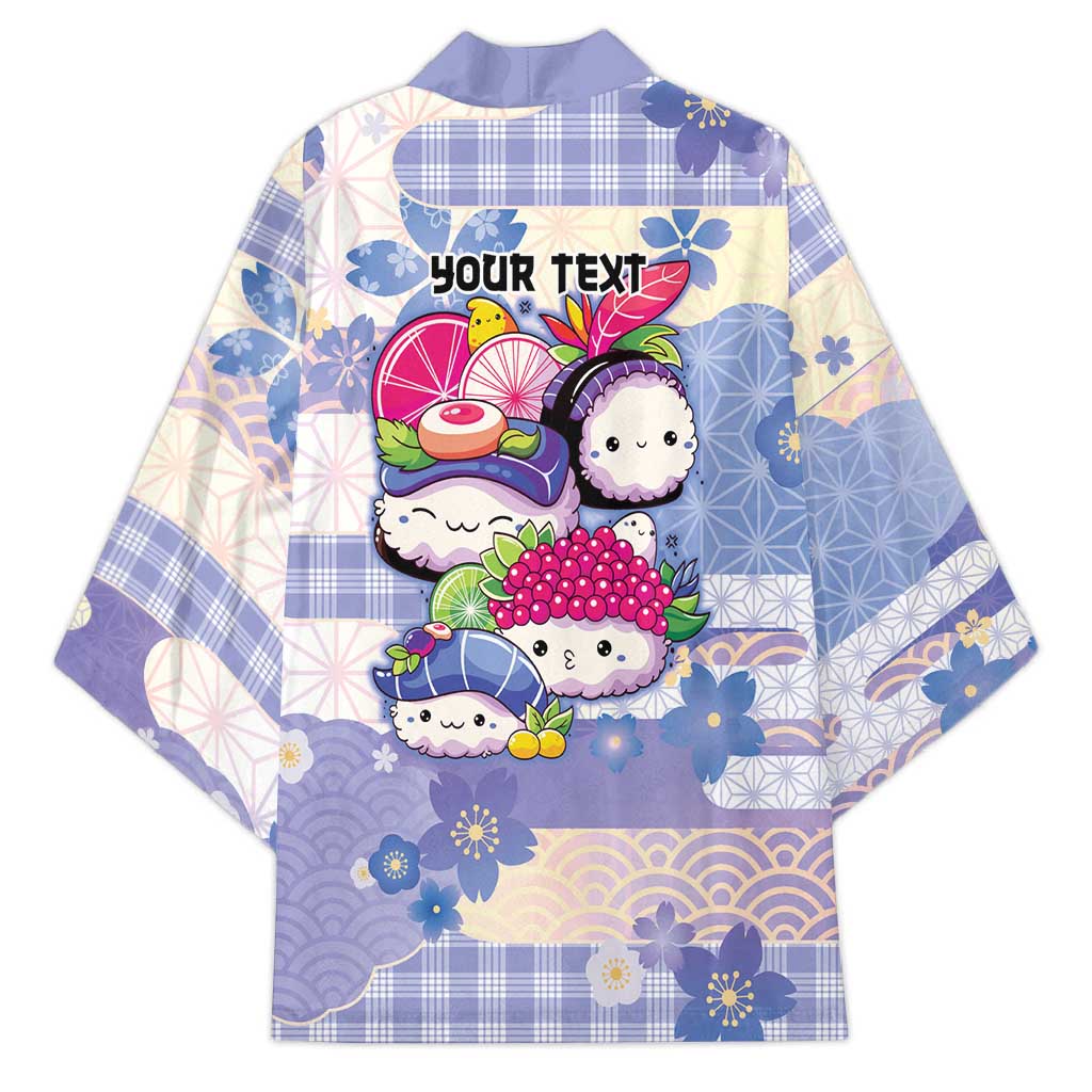 Personalized Japanese Kawaii Sushi Kimono Blue Wagara Palaka This Is How I Roll - Wonder Print Shop
