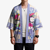 Personalized Japanese Kawaii Sushi Kimono Blue Wagara Palaka This Is How I Roll - Wonder Print Shop