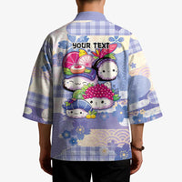 Personalized Japanese Kawaii Sushi Kimono Blue Wagara Palaka This Is How I Roll - Wonder Print Shop