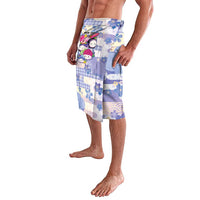 Personalized Japanese Kawaii Sushi Lavalava Blue Wagara Palaka This Is How I Roll - Wonder Print Shop