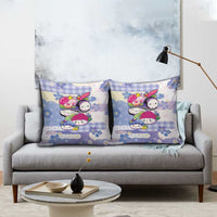 Japanese Kawaii Sushi Pillow Cover Blue Wagara Palaka This Is How I Roll - Wonder Print Shop